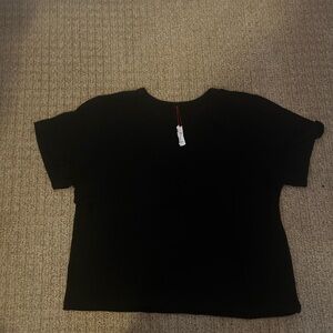 Classic Black Short Sleeve Women's Tee